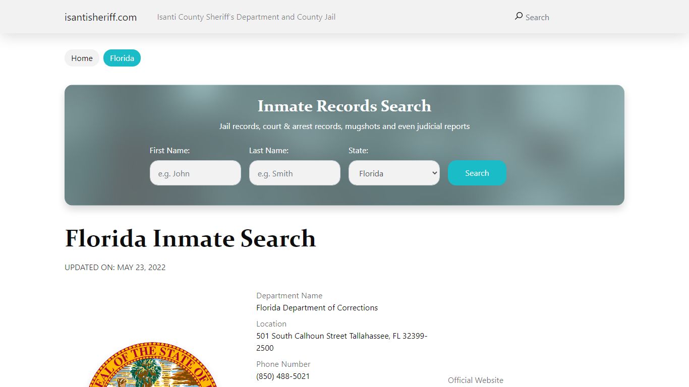 Miami Beach Jail Inmate Search and Prison Information